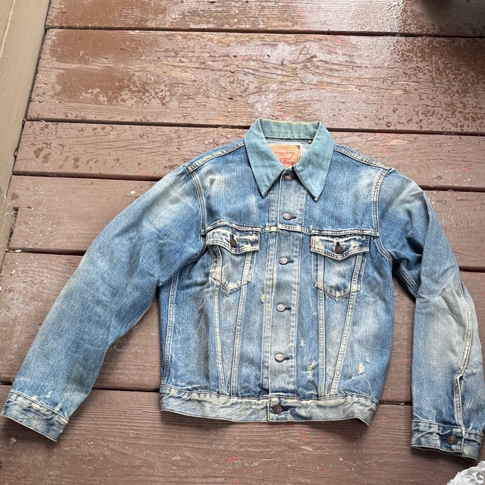 Levi's Classic Blue Denim Jacket